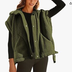 Amazon Oversized Fleece Vest